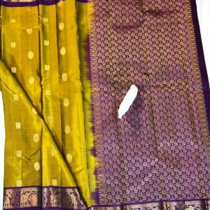Kanchi Pattu Equal Border Saree