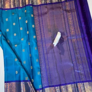 Kanchi Pattu Equal Border Saree