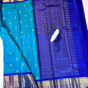 Kanchi Pattu Equal Border Saree