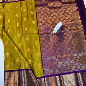 Kanchi Pattu Equal Border Saree