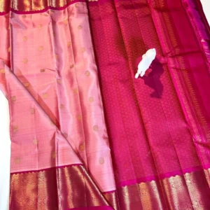 Kanchi Pattu Equal Border Saree