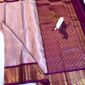 Kanchi Pattu Equal Border Saree