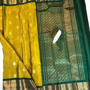 Kanchi Pattu Equal Border Saree