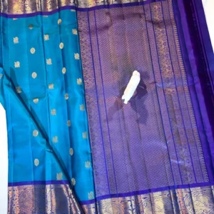 Kanchi Pattu Equal Border Saree