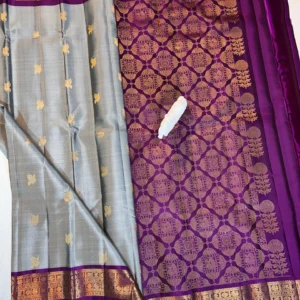 Kanchi Pattu Equal Border Saree
