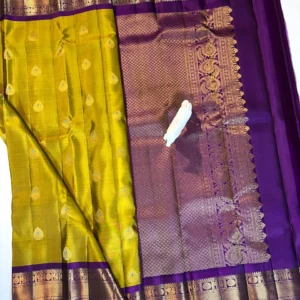 Kanchi Pattu Equal Border Saree